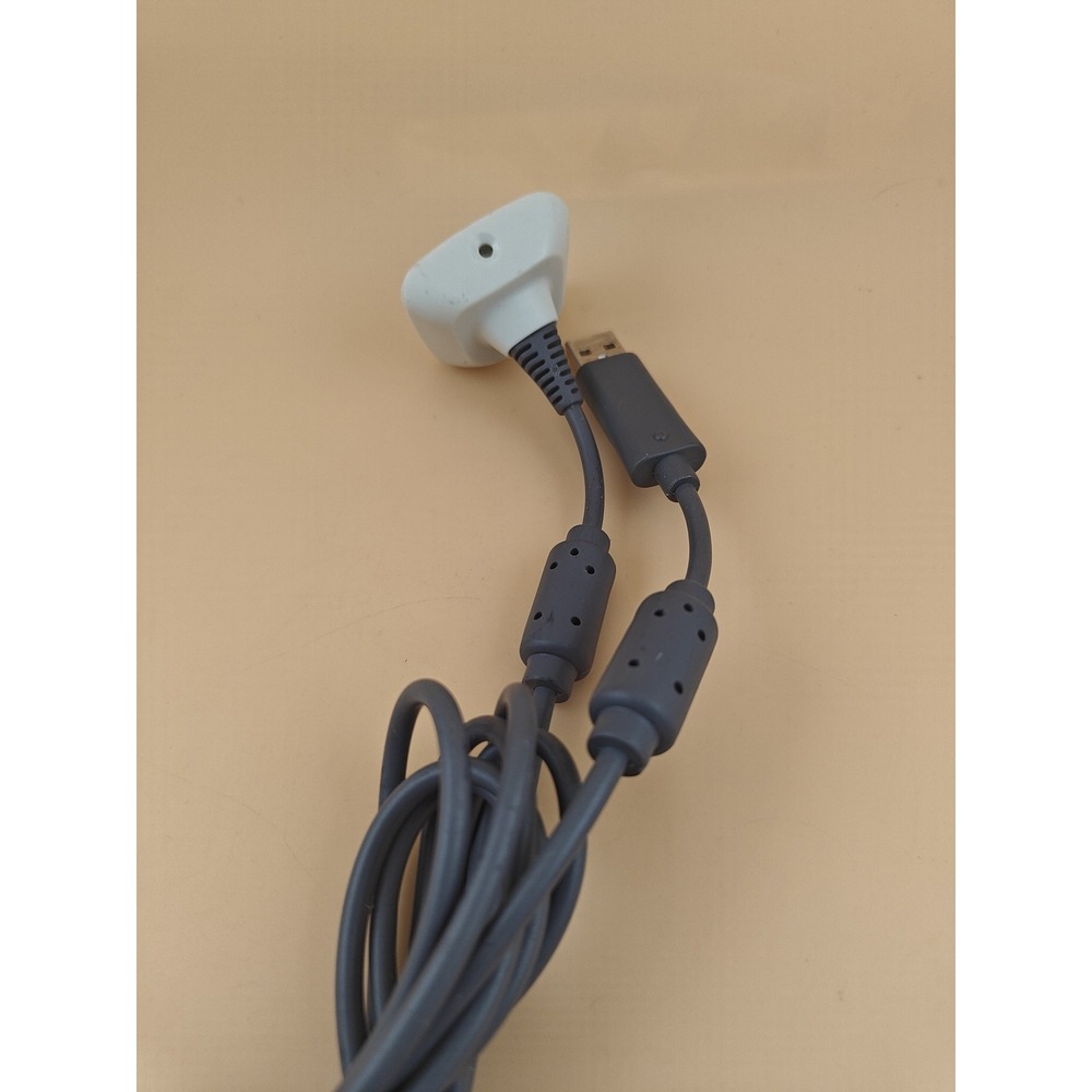 Xbox 360 Play Charge Cable USB Controller Charging Cord OEM Dongle